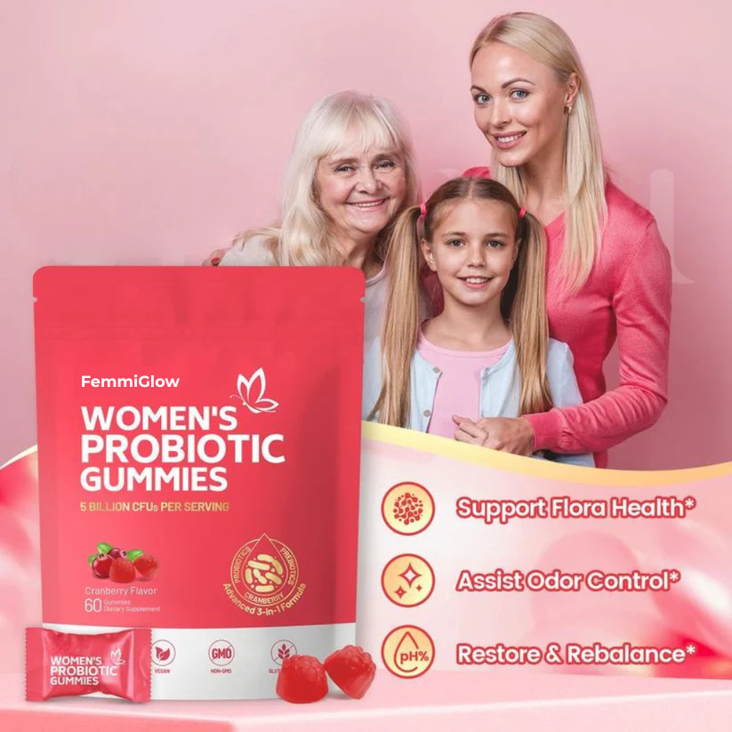 FemmiGlow® Balance & Glow Gummies