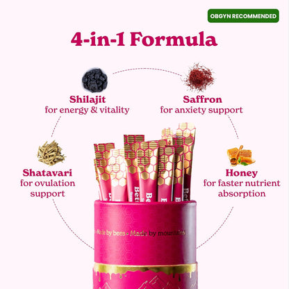 FemmiGlow SheLajit Honey Sticks